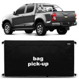 Bolsa Para Caçamba Pick-Up S10 2012 a 2019 Preto 360 Litros Tamanho M Capacidade 50Kg - Top gear