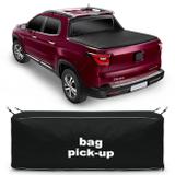 Bolsa Para Caçamba Pick-Up Toro Volcano 2016 a 2019 216 Litros Tamanho P Nylon Preto - Top gear