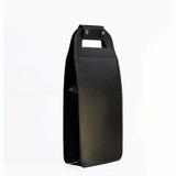 Bolsa Porta Garrafas em Couro com 2 Compartimentos - INCORPAST 7703 - PRETO