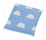 Bolsa Térmica Bebê sem Cólica Nuvens Azul - Bolsa térmica de sementes