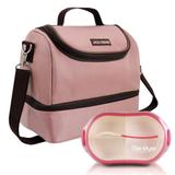 Bolsa Térmica com 2 Compartimentos + Marmita - Jacki Design