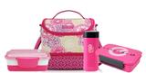 Bolsa Termica Com Marmita Garrafinha E Pote 2 Divisorias - Jacki design