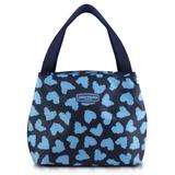 Bolsa Térmica Lancheira Alça De Mão Azul Bem Estar - Jacki design