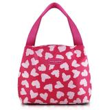 Bolsa Térmica Lancheira Alça De Mão Pink Bem Estar - Jacki design