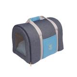 Bolsa Transporte Cachorro - Tela e Sarja - JEANS AZUL - Woof pet