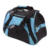 Bolsa Transporte flexível Cães e Gatos avião Azul P GT827 - Lorben