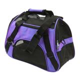 Bolsa Transporte flexível Cães e Gatos avião Roxo P GT829 - Lorben