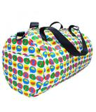 Bolsa Viagem Cilíndrica Símbolos 22.5x22.5x40cm - Turma Da Mônica