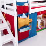 Bolsão porta objetos para Cama com Escorregador Infantil Multi Cores Casatema