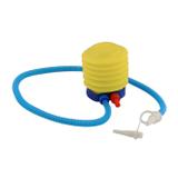 Bomba de ar manual sanfonada inflador e desinflador de pe e mao com 3 bicos completa - Western