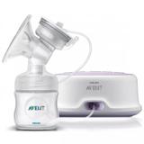 Bomba extratora de leite materno elétrica simples - Pétala Avent Philips - Philips avent