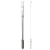 Bomba Para Tererê Chimarrão 21cm Bojo Mola Removível Inox Ferradura - Zanline