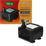 Bomba Submersa 200l/h Minjiang Ns-160 Aquario fontes - Ninjinang