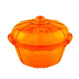 Bomboniere Baleiro Acrílico Laranja Neon Bezavel - Festabox