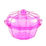 Bomboniere Baleiro Acrílico Rosa Neon Bezavel - Festabox