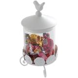 Bomboniere Cinzelada de Ferro Fundido Esmaltado White 400ml Rojemac