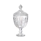 Bomboniere com pe em cristal LHermitage versailles 32cm