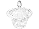 Bomboniere de Cristal com Tampa Wolff - Starry