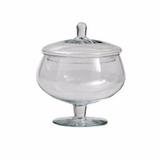 Bombonierie Compoteira Baleiro Taça De Vidro 2l Bala E Doces - Decoreplace