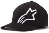 Boné Alpinestars Corp Shift 2 Flexfit Preto Branco