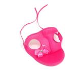 Boné Para Cachorro Com Viseira Cor Rosa Aerado Tamanho P - Nica pet