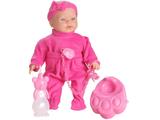 Boneca New Mini Bebê Mania Xixi com Acessórios - Roma Brinquedos