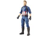 Boneco Capitão América Titan Hero Series - Marvel Avengers Guerra Infinita