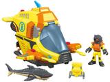 Boneco Imaginext Ocean Submarine com Acessórios - Fisher-Price