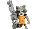 Boneco Rocket Raccoon Metals Guardians Of Galaxy - DTC