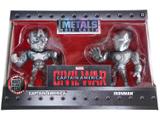 Bonecos Metals Die Cast Civil War - Captain America e Iron Man DTC