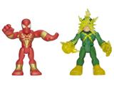 Bonecos Spider-Man e Electro - Marvel Super Hero Adventures