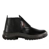 Bota Botina De Segurança Pedreiro Bico Pvc Bidensidade Cp080 - Crival