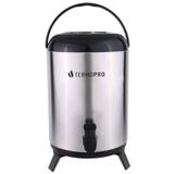Botijão Térmico Aço Inox Pressão Com Tripé Dobrável 10 Litros - Termopro