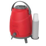 Botijão Térmico Aspen 9 Lt Porta Copos Vermelho Soprano