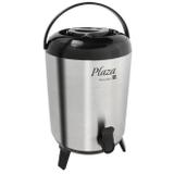 Botijao termico em inox quente e frio 9,5 litros garrafa termica garrafao cantil profissional hercul - Western
