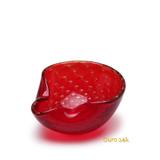 Bowl 2 Tela Vermelho com Ouro - Cristais cadoro