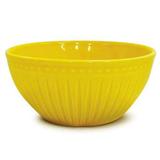 Bowl alto corona relieve amarelo 550 ml - Yoi