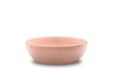 Bowl Cerâmica 523 ml Relieve Rosa Martiplast - MTP 677