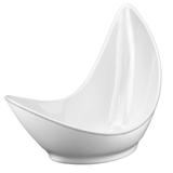 Bowl Concha Branco Em Melamina 100 Profissional Gourmet Mix GX5412