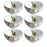 Bowl de cerâmica Parrots Scalla 6 peças 460 ml - 23883