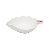 Bowl De Porcelana Borboletas 17.5cm Branco Wolff
