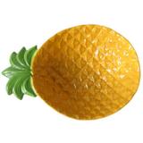 Bowl Decorativo em Cerâmica Amarelo Pineapple Urban
