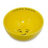 Bowl Diverticon Maroto 400ml Mondoceram 5cmx13cmx13cm Amarelo
