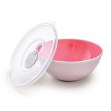 Bowl Duo Com Tampa 240ML Plasutil