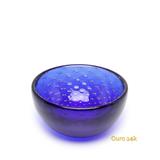 Bowl Tela Azul com Ouro - Cristais cadoro