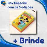Box Especial 5 Novas Edições Lançamento Disney 2019 Nº 0 Zero
