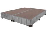 Box para Colchão King Size ProDormir Bipartido - 26cm de Altura Suede Silver