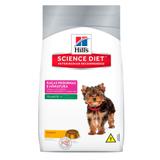 bRação Hills Science raças pequenas e miniatura para cães adultos de 1 A 6 anos/b - Hills science diet