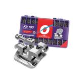Bráquete de Aço Advanced Series Roth 022 Orthometric - Kit com 100 Casos