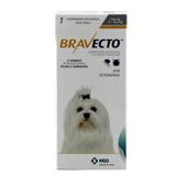 Bravecto Cães 2 a 4,5kg 112,5mg MSD Antipulgas e Carrapatos